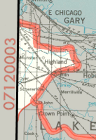 Chicago Watershed Map